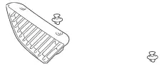 Решетка радиатора MITSUBISHI MN161014