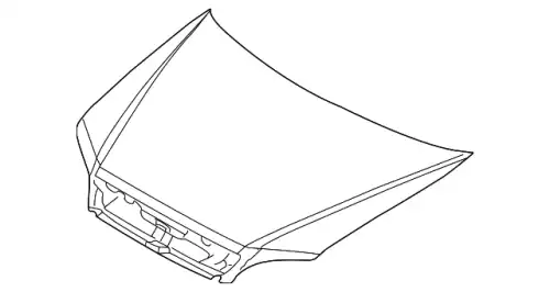 Капот MITSUBISHI LANCER, 05.01 - 5900A157