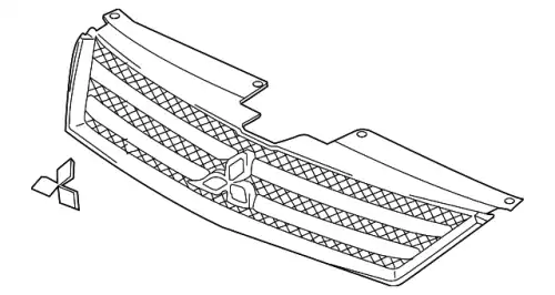 Решетка радиатора MITSUBISHI 7450A035HA