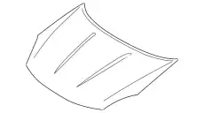Капот NISSAN ROGUE, 08 - FEA0MJM0MA