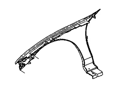 Крыло OPEL 25865103