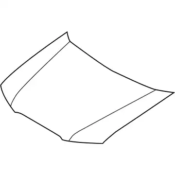 Капот for 03-05 57229SA0109P SUBARU