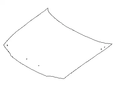 Капот g10 96-00 57220fa110 SUBARU