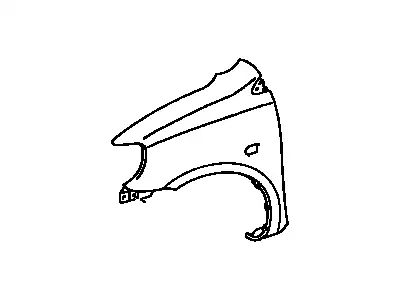 Крыло TOYOTA / LEXUS 53812-52040