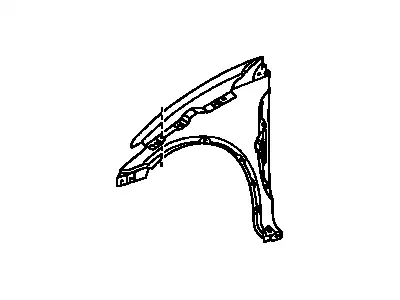 Крыло TOYOTA / LEXUS 53811-52050