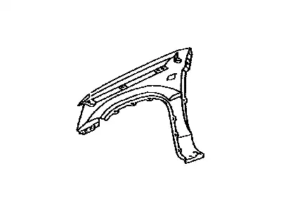 Крыло TOYOTA / LEXUS 53801-48070