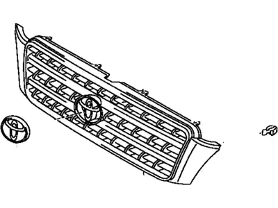 Решетка радиатора TOYOTA / LEXUS 53101-48060-C0