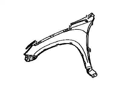 Крыло TOYOTA / LEXUS 53801-48040