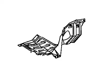 ЗАЩИТА КАРТЕРА 51442-42060 TOYOTA / LEXUS