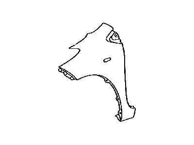 Крыло TOYOTA / LEXUS 53812-52210