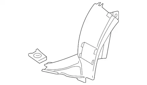 Подкрылок VAG 1Q0805911B