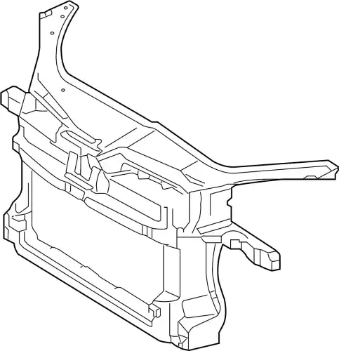 Панель пер бензин VW GOLF V, 10.04 - 1K0805588H VAG