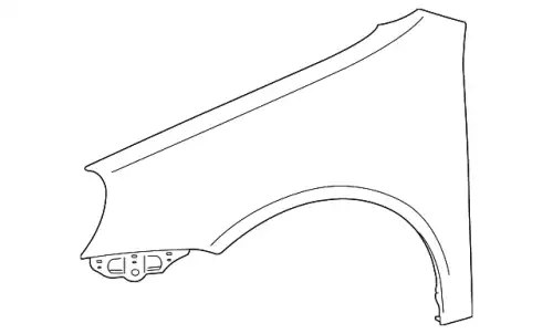 Крыло VAG 1K5821022A