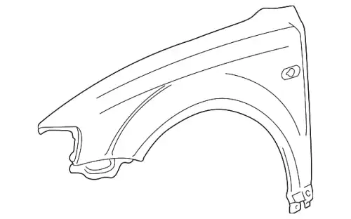 Крыло VAG 3B0821106C