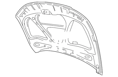 Капот 3B0823031K VAG