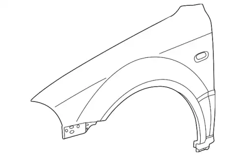 Крыло VAG 3B0821106G