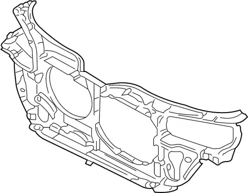 ПАНЕЛЬ ПЕРЕДНЯЯ SB.1.8 3B0805594BE VAG