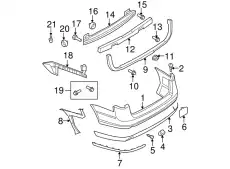 Кожух 3C9807417GRU VAG