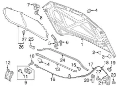Капот USA VW PASSAT (B7), 11 - 561823031C VAG