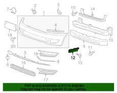 OEVAG-561807184A кронштейн бампера!\ VW Passat