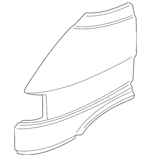 Крыло VAG 7D0821105