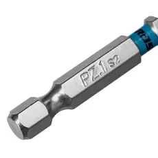 Бита PZ1х50мм, сталь S2, шестигр., 10 шт. Gross 113044