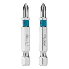 Бита PH1х50мм, сталь S2, шестигр., 2 шт. Gross 113055