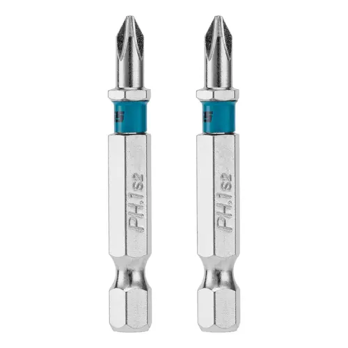 Бита PH1х50мм, сталь S2, шестигр., 2 шт. Gross 113055