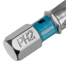 Бита PH2х25мм, сталь S2, шестигр., 2 шт. Gross 113201