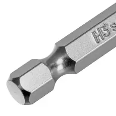 Бита HEX 3х50мм, сталь S2, шестигр., 10 шт. Gross 114062