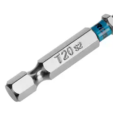 Бита Torx 20х50мм, сталь S2, шестигр., 10 шт. Gross 114070