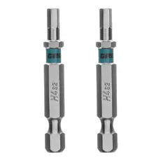 Бита HEX 4х50мм, сталь S2, шестигр., 2 шт. Gross 114163