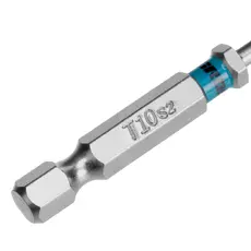 Бита Torx 10х50мм, сталь S2, шестигр., 2 шт. Gross 114168