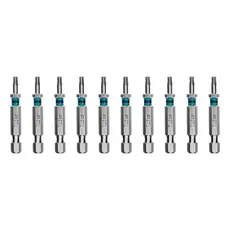 Бита Torx 15х50мм, сталь S2, шестигр., 10 шт. Gross 114609