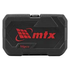 Набор инструментов 56 предметов, CrV, 1/4' MTX 135259