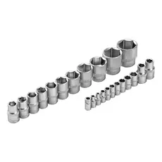 Набор инструментов 89 предметов, CrV 1/2', 1/4' MTX 135299
