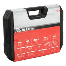 Набор инструментов 89 предметов, CrV 1/2', 1/4' MTX 135299