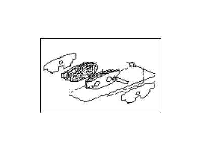 колодки дисковые торм. задн. Sub 25191-GA532 SUBARU