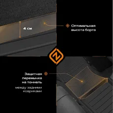 Коврики в салон REZKON 1057010200