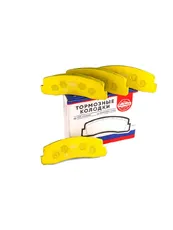Тормозные колодки дисковые РУСТОРМ R1028F