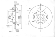 Тормозной диск OEM OEM0391DT