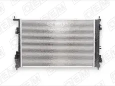 Радиатор системы охлаждения двигателя OEM OEM0747RSO