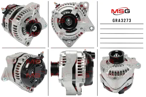 Генератор Lexus LS 2000-2006, Lexus SC 2001-, Toyota Soarer 2001-2005 GRA3273 MSG