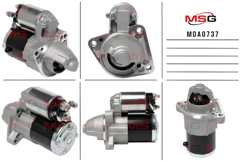 Стартер Ford C-Max 2003-2010, Ford Focus 2004-2011 MDA0737 MSG