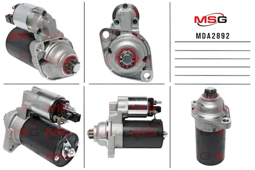 Стартер Seat, VW, Audi MDA2892 MSG