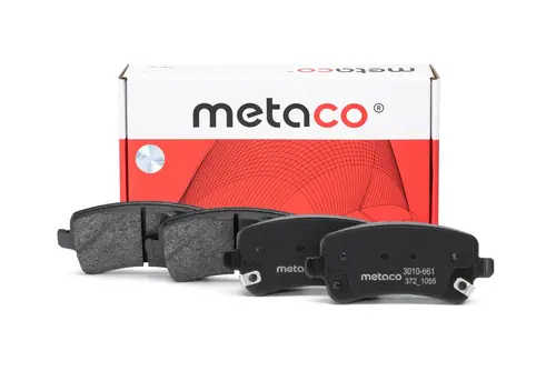 Тормозные колодки дисковые METACO 3010-661