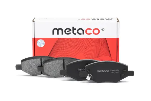 Тормозные колодки дисковые METACO 3000-834