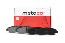 Тормозные колодки дисковые METACO 3000-838