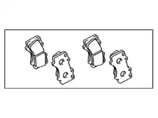 Тормозные колодки дисковые TOYOTA / LEXUS 04465-35290