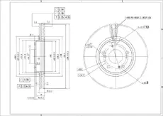 Тормозной диск SENIKO SBD1100
